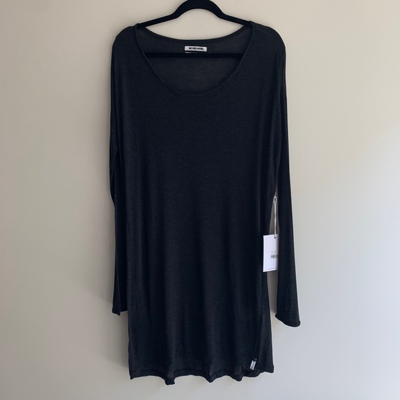 One Teaspoon Soho Wool Long Sleeve Dress Black Size XXS - Picture 4 of 14